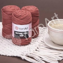 Daisy Home El Örgü Ipi Macrame Cord 3 Mm, 800, 2X500 gr
