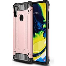 Daisy Home Galaxy A11 Kılıf Rugged Armor Rose