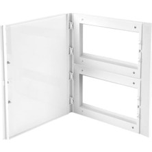 Daisy Home Kapak ve Çerçeve Komple 2m 32’li Multimedya (Opak Beyaz)