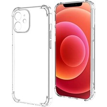 Daisy Home 12 Mini ile Uyumlu ile Uyumlu Kapak Kamera Korumalı Şeffaf Airbag Antishock Silikon Kılıf Şeffaf