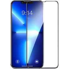 Daisy Home 13 Pro Max ile Uyumlu Etnaa Cam Ekran Koruyucu Siyah