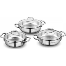 Daisy Home Korkmaz Perla 6 Parça Omlet Seti