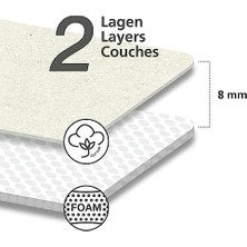 Daisy Home Wenko Sleeve Ütü Masası Dekoratif Kılıflı Sleeve Ütü Masası Beyaz