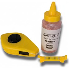 Daisy Home Rayno Çırpı Ipi Seti Mavi Renk - 30 Metre Makaralı Ip - Inşaat, Dekorasyon ve Duvar Ölçüm Için Profesyonel Işaretleme Seti