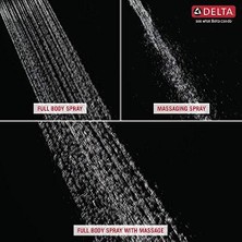 Daisy Home Musluk 52680 Evrensel Showering Components, 3-Setting Showerhead, Chrome By Musluk