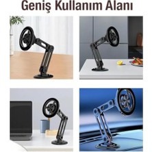 Daisy Home Manyetik Telefon Tutucu, 360° Dönen Süper Güçlü Mıknatıslı Telefon Tutucu, Ayarlanabilir Araba Standı Tüm Akıllı Telefonlar Için Eller Serbest (UN-166)