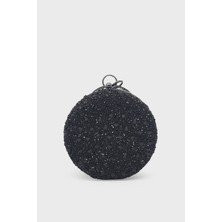 Kanuga Kadın Taşlı Abiye Çanta Siyah SHN2022-02