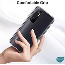Daisy Home Mi 10 Lite Için Kılıf Transparent Soft Beyaz [mi 10 Lite ile Uyumlu Kılıf - Şeffaf]