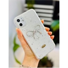 Daisy Home 11 Şeffaf Simli Epoksili Fiyonk Oyuncaklı Silikon Kılıf