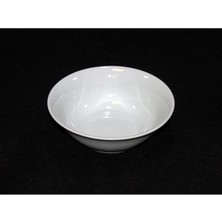 Daisy Home Gural Porselen Salata Kasesi 22 cm Çok Amaçlı Oval Kase Salata Tabağı Bol Kase