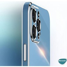 Daisy Home Galaxy A73 5g Için Kılıf Olive Plated Siyah [galaxy A73 5g ile Uyumlu Kılıf - Siyah]