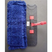 PremiumPort 50 cm Mavi Temizlik Mop Takımı, Kolay Kullanım ve Pratik Temizlik