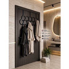 Tasarım Evi 11 Kancalı Çok Amaçlı Kapı Arkası Askısı Karışık (Kare-Yuvarlak)