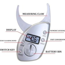 Daisy Home Oem Dijital Vücüt Yağ Kalınlık Ölçüm Cihazı