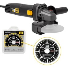 Cekar Store DX3090 720WATT 125MM Profesyonel Avuç Taşlama + DA09052 Genel Amaçlı Elmas Kesme Diski