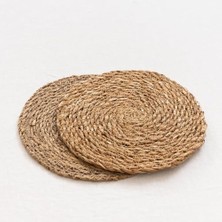 Daisy Home Deconox 2 Adet El Yapımı Ip Örgülü Hasır Nihale | 2'li Hasır Tencere ve Çaydanlık Nihalesi - Avantajlı Paket