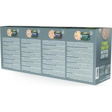 Cekar Store After Dark Tavuk&bıldırcın Yumurtası&sığır&ördek Et Suyunda Pate Yetişkin Kedi Konservesi Çeşit Paketi 12X80G