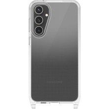 Daisy Home React Necklace Kılıf Galaxy S23 Fe Için, Ultra Ince, Koruyucu Kılıf, Ayarlanabilir ve Çıkarılabilir Cep Telefonu Zincirli, Askeri Standartlara Göre Test Edilmiştir, Şeffaf