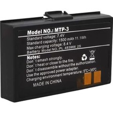 Pazarcan PM-27610 7.4 Volt 1500MAH Li-Ion 2s Batarya