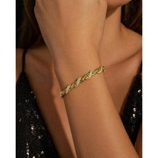 Melisa Takı & Aksesuar 14K Gold Renk Xuping Zirkon Taşlı Bileklik