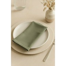 Dokuar Kadife Dokulu 40X40 Premium Düz Polyester 6’lı Dertsiz Kumaş Amerikan Servis Peçete