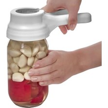 Daisy Home Rotanev Her Boy Kavanoz Kapağına Uyumlu Kırılmaya Karşı Dayanıklı Plastik Konserve Turşu Kavanoz Açacağı