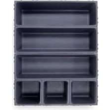 Daisy Home Smartware 6'lı Ordina Çekmece Düzenleyici Set (3 Kare + 3 Dikdörtgen) Terra