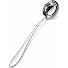 Daisy Home Paslanmaz Çelik Servis Kepçesi, 20 Cm, Uzun Saplı Çorba Kepçesi, 304 Kalite