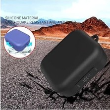 Daisy Home P41I Kılıf Askı Aparatlı Mat Silikon Siyah - P41I ile Uyumlu, 87006334