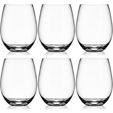 Daisy Home Deconox 6 Adet Borosilikat Cam Bardak 6'lı Set 500 ml Su ve Meşrubat Bardağı, Kokteyl Bardağı