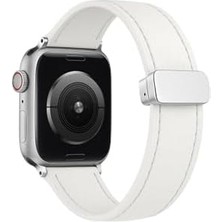 Daisy Home - Haylou ile Uyumlu Solar LS05 22MM Kordon Magnetli Pu Deri Kordon 22MM