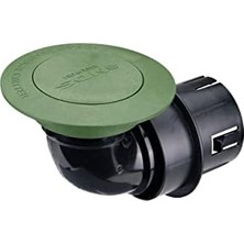 Daisy Home Nds Dirsek ve Adaptörlü 430 Açılır Drenaj Verici, 3 Inç ve 4 Inç Tahliye Boruları, Toplama Havzaları Dahil Drenaj Sistemleriyle Çalışır, Yeşil Plastik