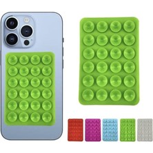 Daisy Home Cep Telefonu Sabitleyici Ped, Vantuzlu Telefon Tutucu, Güçlü Yapışkan Özellikli Telefon Yapıştırma Pedi (Pembe)