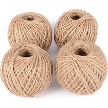 daisy home 4 adet 100 mt. jüt ıpi kırnap ıpi kendir ıpi ıpi - hasır ıp süsleme hobi el ışi süsleme jüt ıp -  kargo