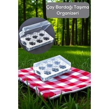 Daisy Home Mithra Life 6 Lı Çantalı Çay Bardağı Taşıma Kutusu Seyahat Piknik Seti MIT1236