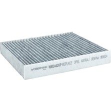 Cekar Store Karbonlu Polen Filtresi Opel Astra J 1.6 2010-2015 ile Uyumlu