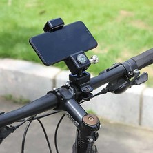 Daisy Home Pusulalı 360 Dönen Bisiklet Telefon Tutucu Q003 Siyah