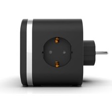 Daisy Home Inca IPW-47SY 3port 2x Usb+2x Type-C LED Tuşlu Duvar Priz-Siyah Karşı Dayanıklı Kaliteli Malzeme Çocuk Koruma Özelliği USB Giriş 220V-250V Güç Max. 3680 W