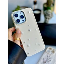 Daisy Home 16 Promax Uyumlu 3D Pearl Tasarımlı Oyuncaklı Silikon Kılıf - Krempearl