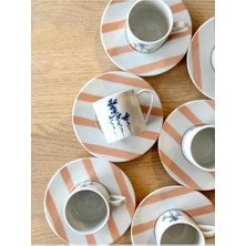 Daisy Home Girye Desen2 6 Kişilik 12 Parça Kahve Fincanı 90CC 04PPO000642