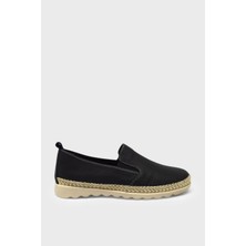 Kanuga Kadın Yazlık Comfort Deri Ayakkabı Siyah EVD2024-01