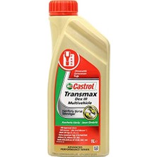 Cekar Store Castrol Atf Transmax Dex Iıı Multivehicle 1 Lt Otomatik Transmisyon Yağı