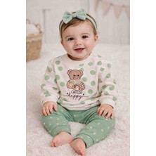 Uçurtma Baby Kids Mevsimlik Taytlı 2'li Kız Bebek Alt-Üst Takım