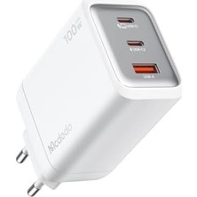 Daisy Home CH-0120 Gan Serie 100W 2C1A Mini Gan Şarj Cihazı (Eu Plug – Beyaz)