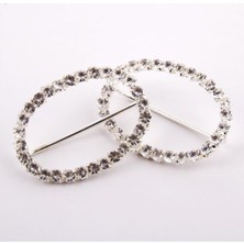 Zero Land Muratech Taşlı Kemer Tokası-Gümüş Rengi