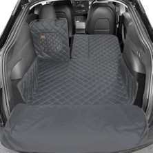 Cekar Store Haegs Araç Bagaj Örtüsü, Evcil Hayvan Köpek Bagaj Koruma Kılıfı - Suv, Sedan, Pickup Panelvan Bagaj Havuzu, Araba Için Su Geçirmez Bagaj Koruyucu Kılıf Örtü Mat- Large - Gri