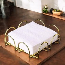 Daisy Home Arsimo Gold Altın Kaplama Paslanmaz Peçetelik, Çok Renkli, Medium