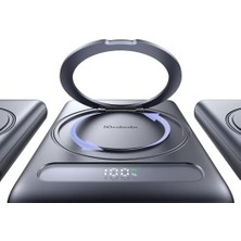 Daisy Home MC-8361 5000MAH 20W 360° Halka Standlı Metal Manyetik Powerbank