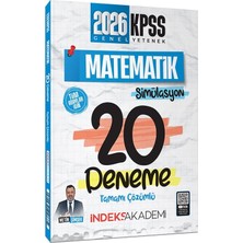 Indeks Akademi 2026 Kpss Matematik Simülasyon 20 Deneme Çözümlü - Metin Şimşek Indeks Akademi Yayıncılık