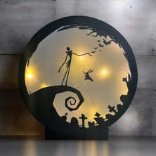 3D Home Jack Skellington Işık Kutusu
